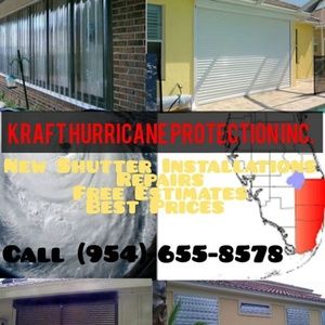 Hurricane  shutters  / store front safety shutters